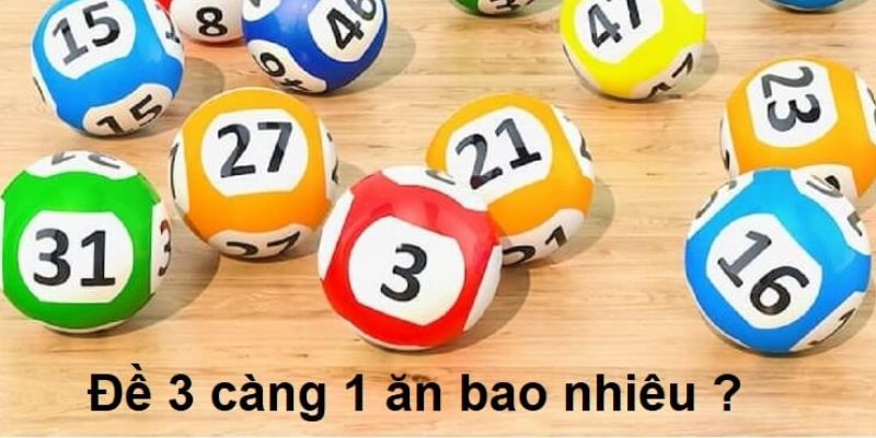 Cách đánh đề 3 càng từ cao thủ