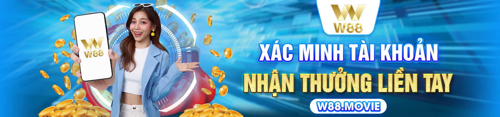 Xác minh tài khoản nhận thưởng liền tay